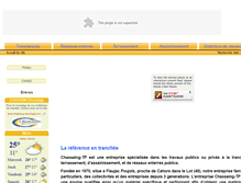 Tablet Screenshot of chassaing-tp.com